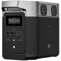 ECOFLOW Delta 2 Powerstation LiFePO 4 Schwarz mit Laderegler ECOFLOW Delta 2 Powerstation LiFePO 4 Schwarz mit Laderegler