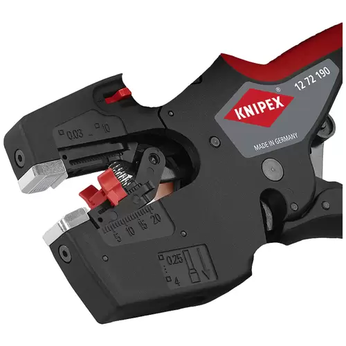 Knipex NexStrip 12 72 190 Crimpzange 0.03 bis 10mm² Knipex NexStrip 12 72 190 Crimpzange 0.03 bis 10mm²