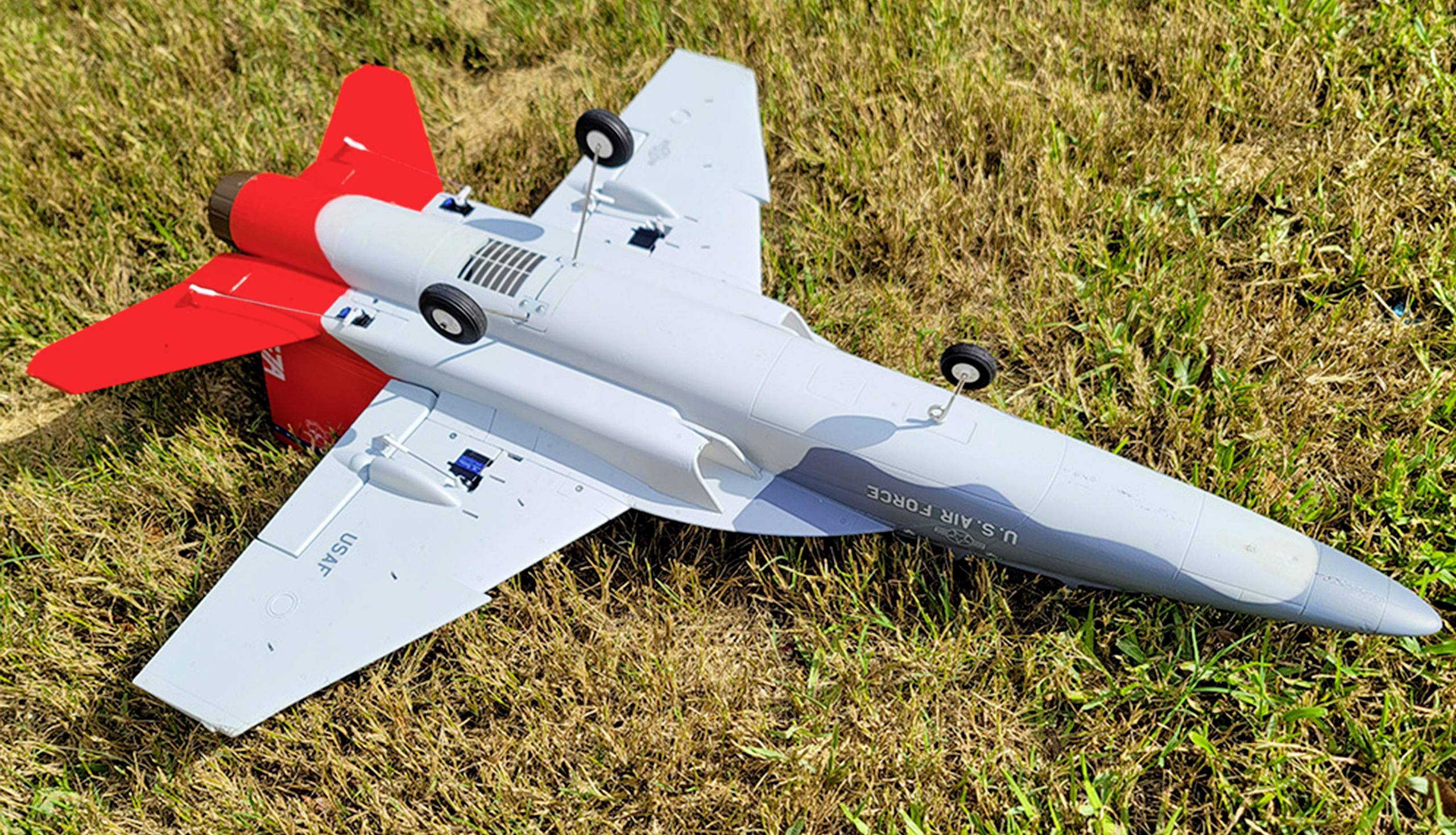 Amewi AMXPlanes T-7A Grau, Rot RC Jetmodell ARF 750mm