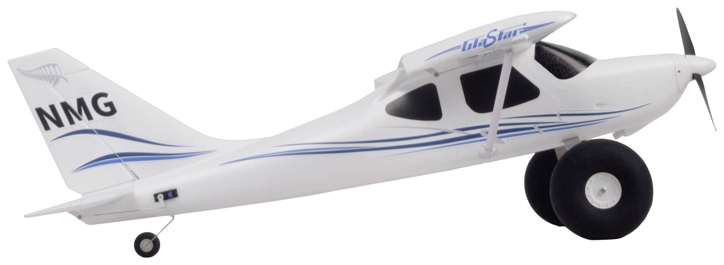 Amewi AMXPlanes GlaStar Weiß RC Modellflugzeug PNP 1233mm