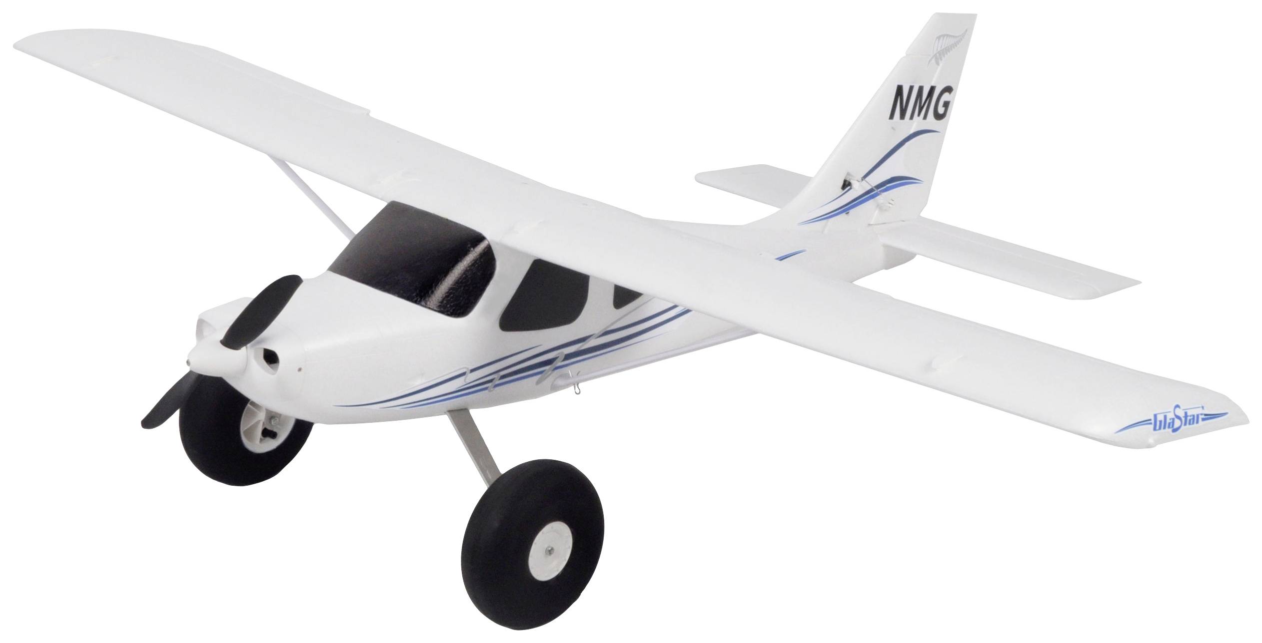 Amewi AMXPlanes GlaStar Weiß RC Modellflugzeug PNP 1233mm