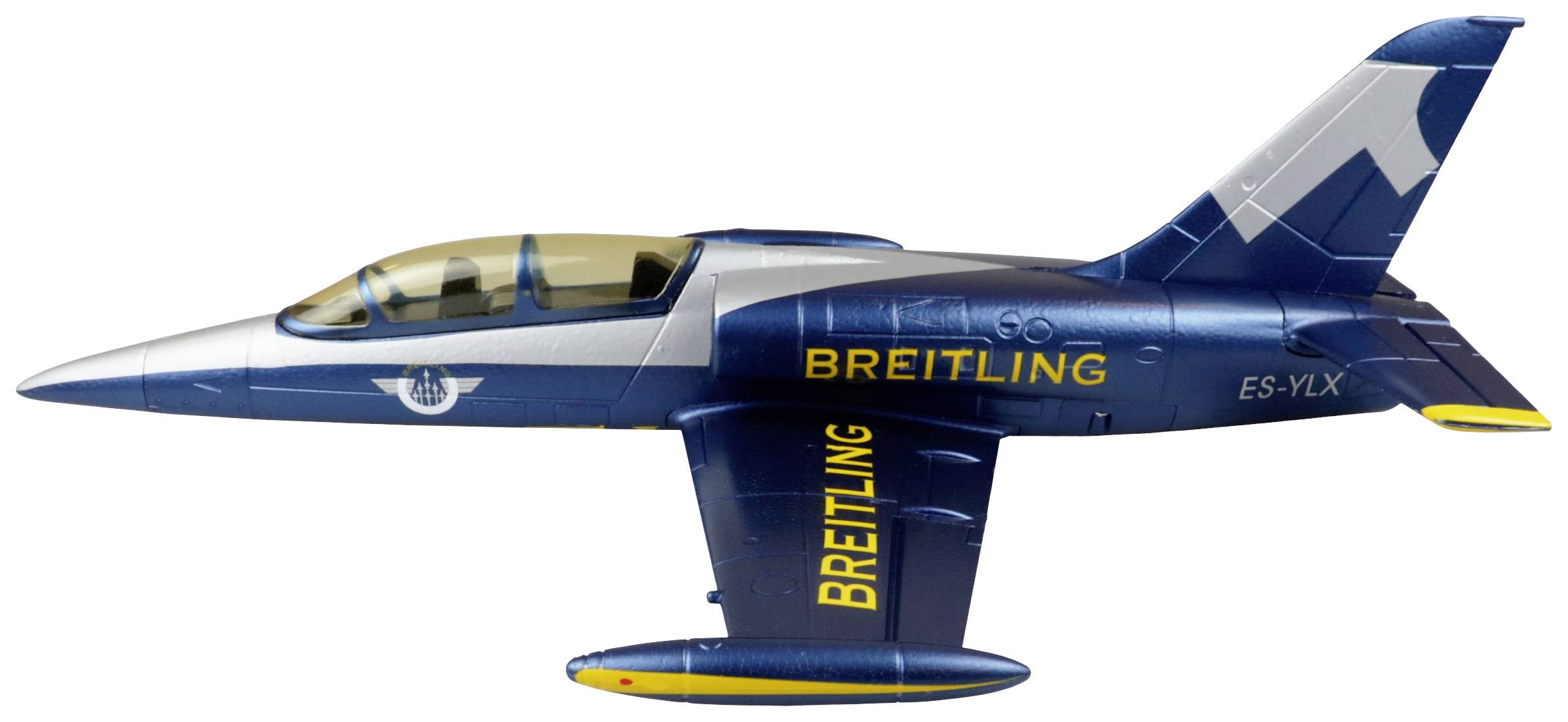 Amewi AMXFlight L-39 Albatros Blau, Gelb, Silber RC Jetmodell PNP 550mm