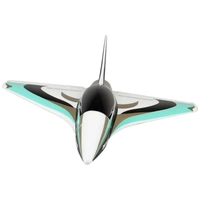 Amewi AMXFlight Delta Wing Schwarz, Türkis, Gold RC Jetmodell PNP 550mm Amewi AMXFlight Delta Wing Schwarz, Türkis, Gold RC Jetmodell PNP 550mm