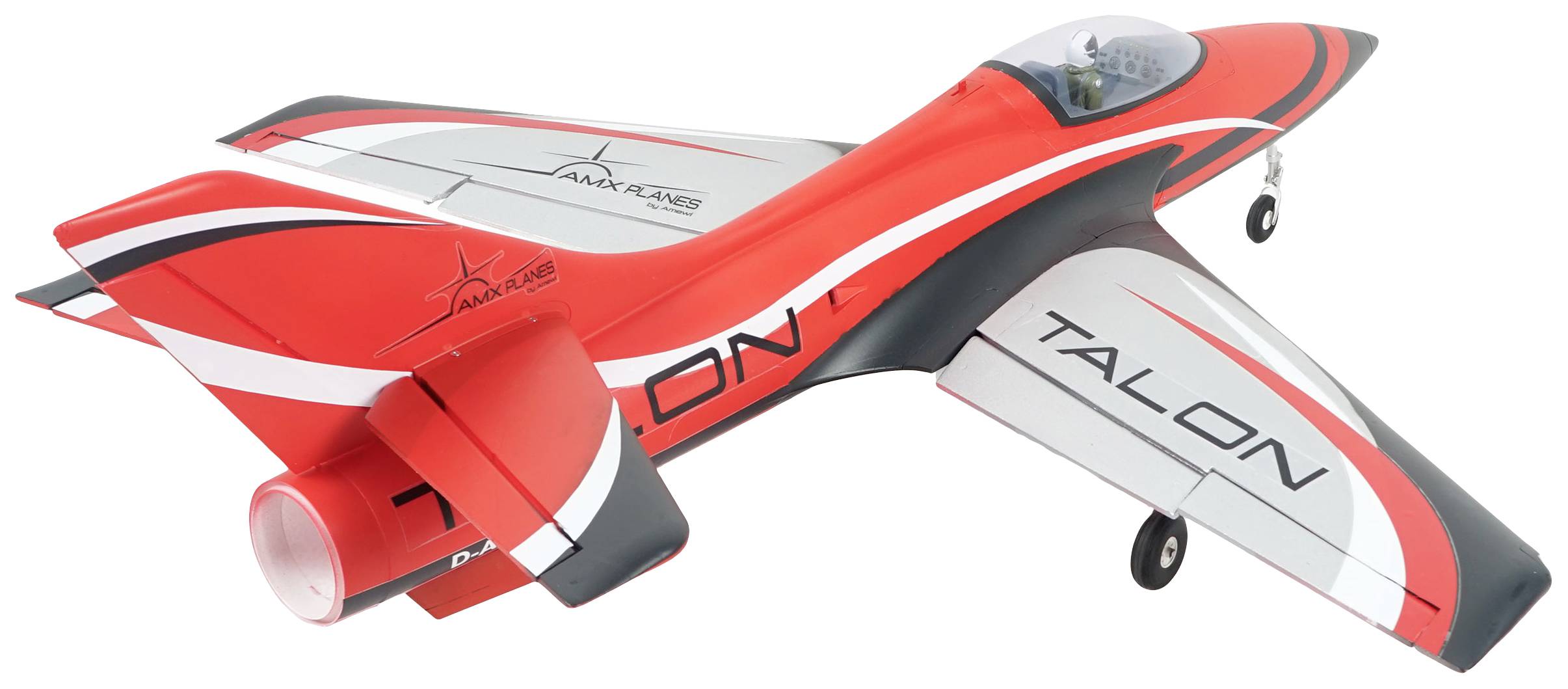 Amewi AMXPlanes Talon EDF Rot RC Jetmodell PNP 1100mm