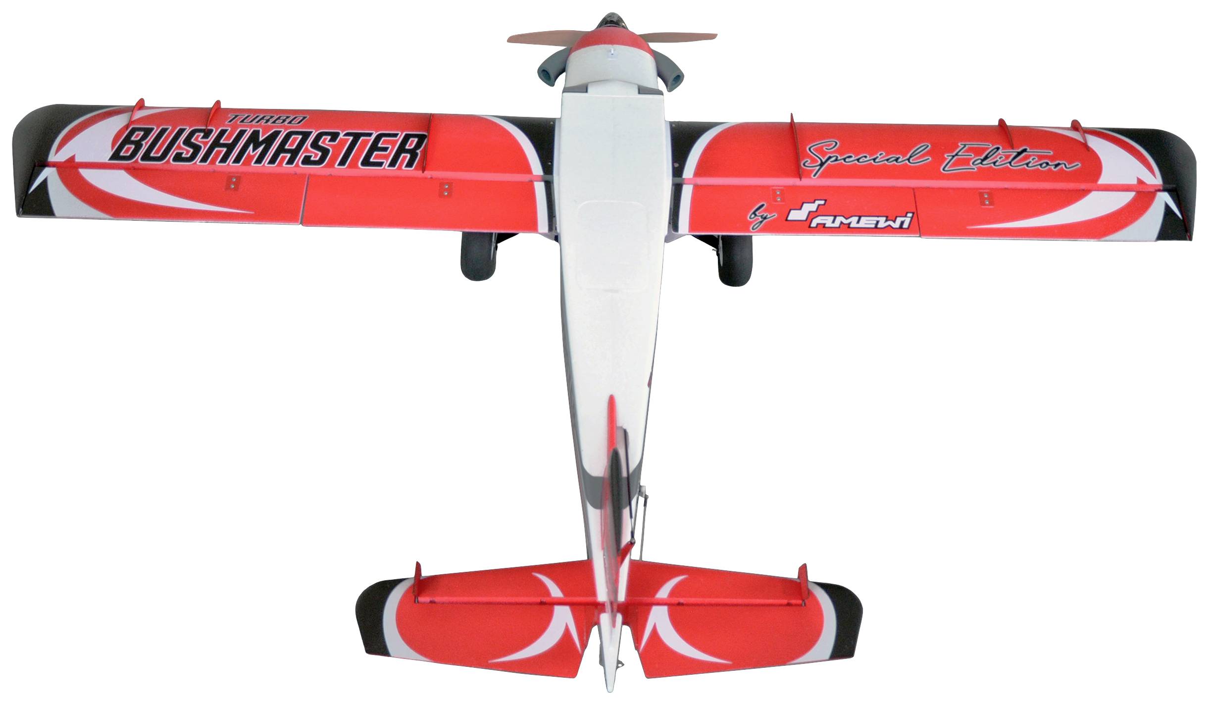 Amewi AMXFlight Turbo Bushmaster Weiß, Rot RC Modellflugzeug PNP 1830mm