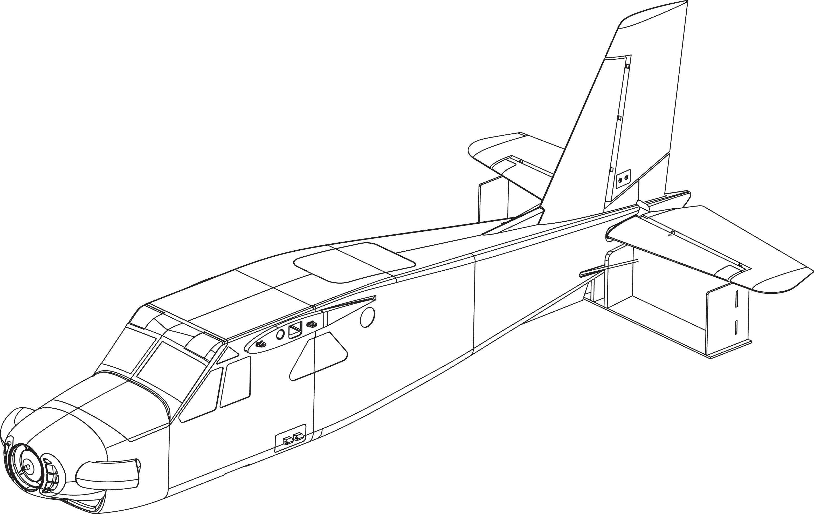 Amewi AMXFlight Turbo Bushmaster Weiß, Rot RC Modellflugzeug PNP 1830mm