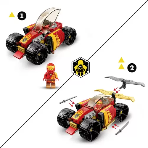 71780 LEGO® NINJAGO Kais Ninja-Rennwagen EVO 71780 LEGO® NINJAGO Kais Ninja-Rennwagen EVO