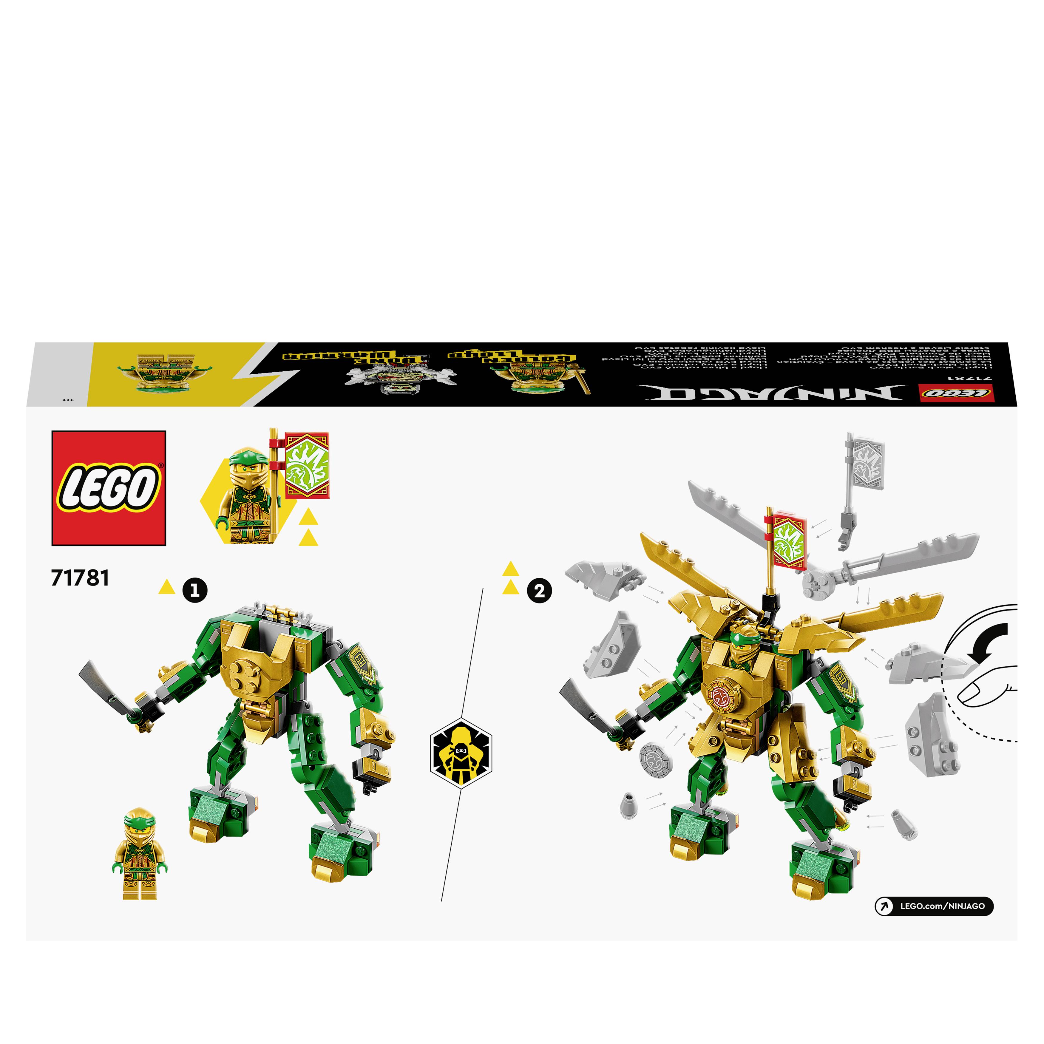 71781 LEGO® NINJAGO Lloyds Mech-Duell EVO