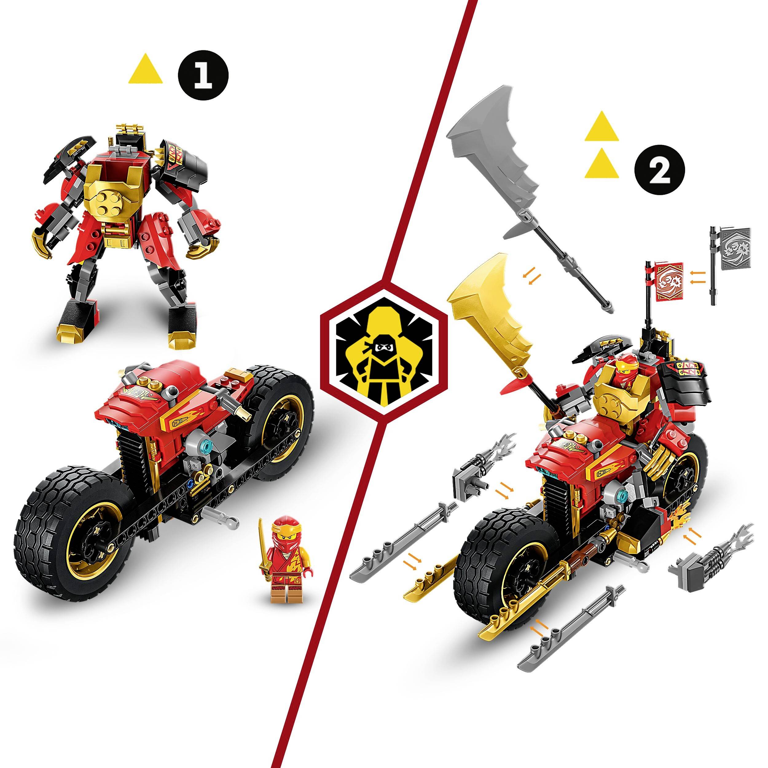 71783 LEGO® NINJAGO Kais Mech-Bike EVO