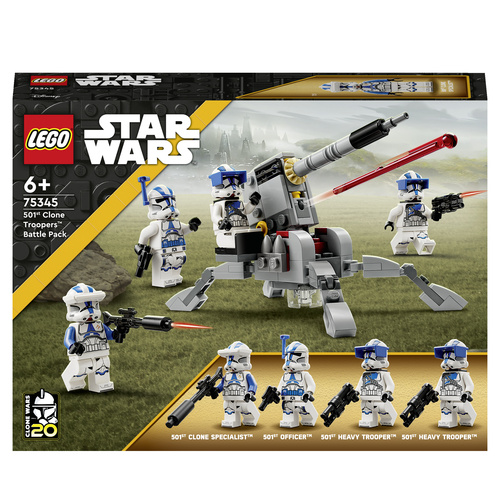 75345 LEGO® STAR WARS™ Pack de combat pour Troopers clone 501st