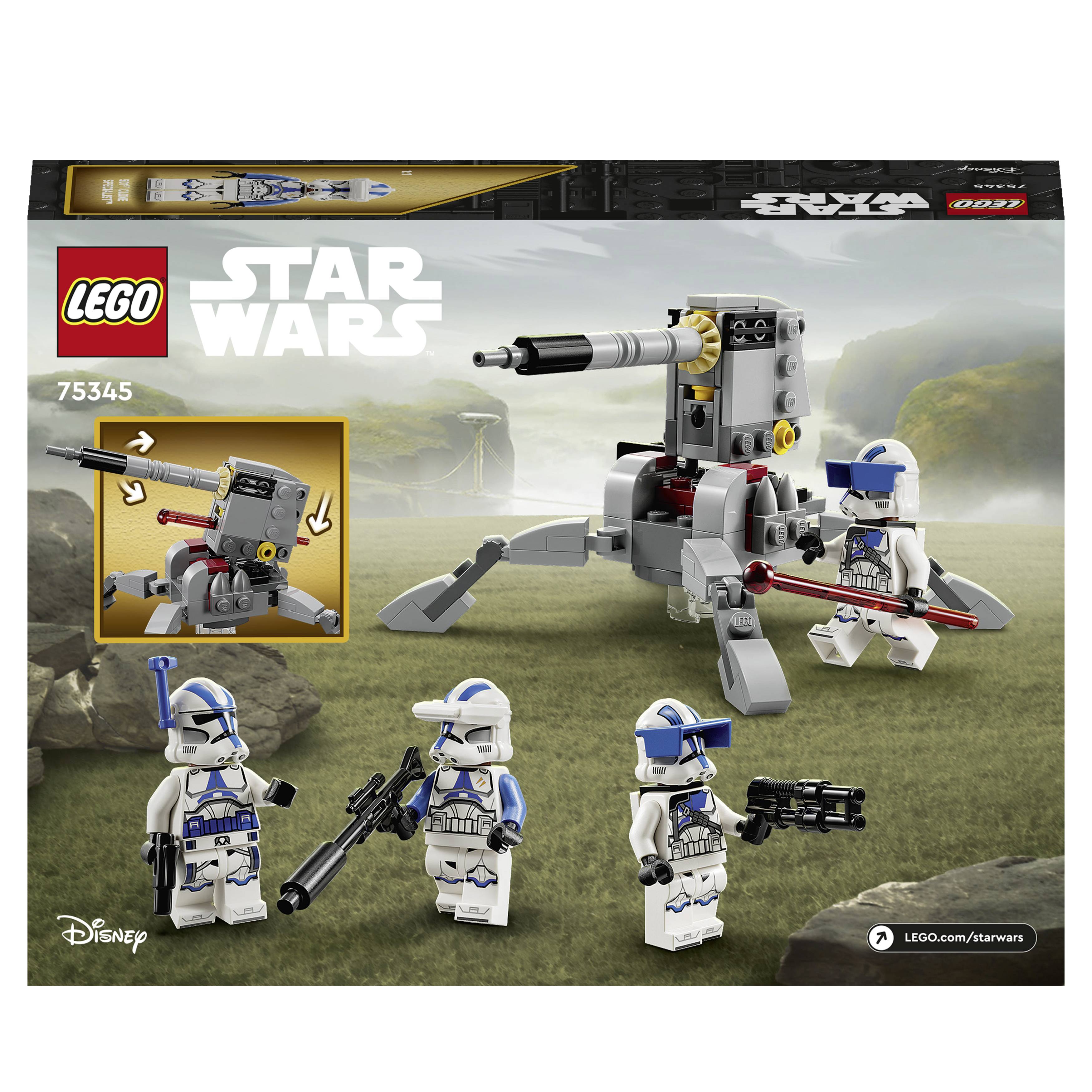 75345 LEGO® STAR WARS™ 501st Clone Troopers™ Battle Pack