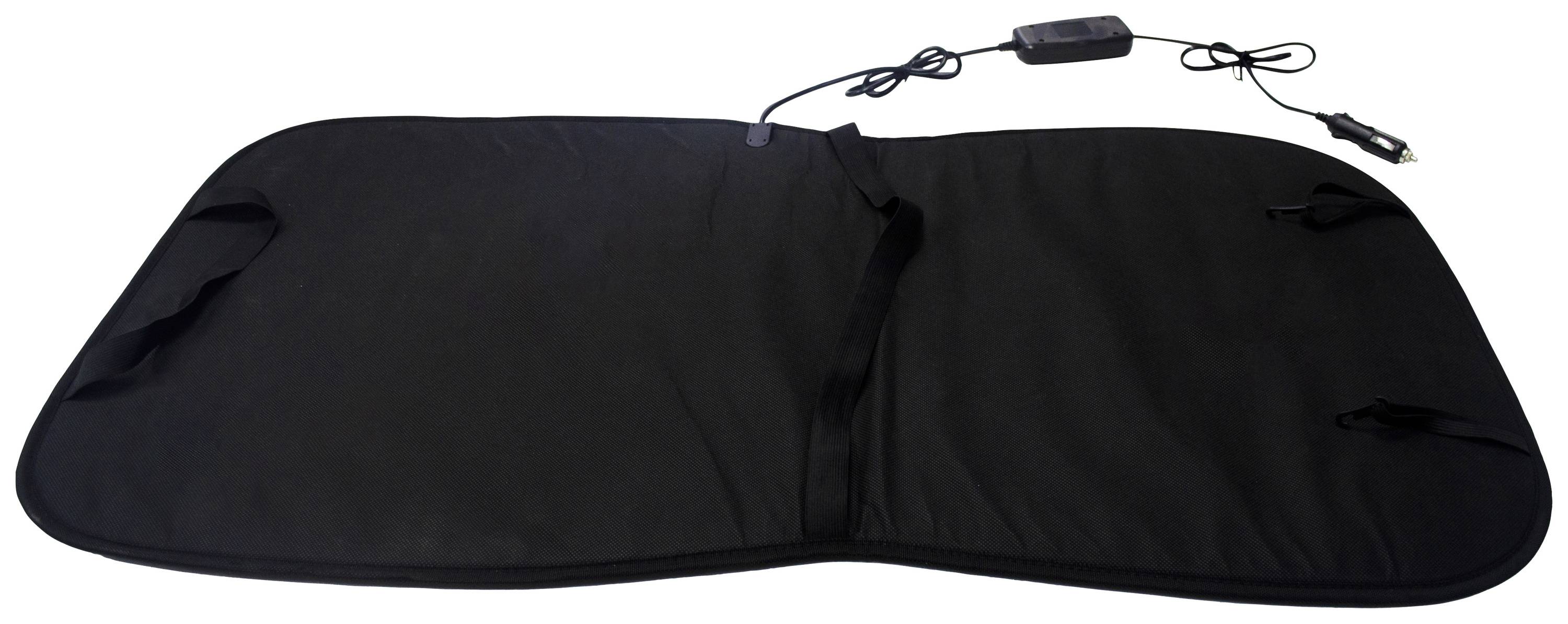 IWH Beheizbare Sitzauflage Carbon 12V 019900 Schwarz