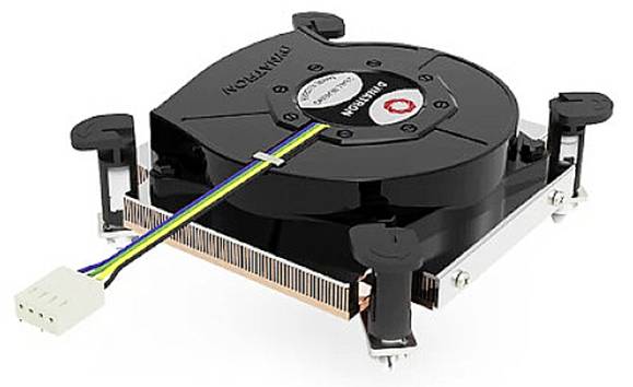 Dynatron Q8 CPU-Kühler mit Lüfter Intel® LGA 1700