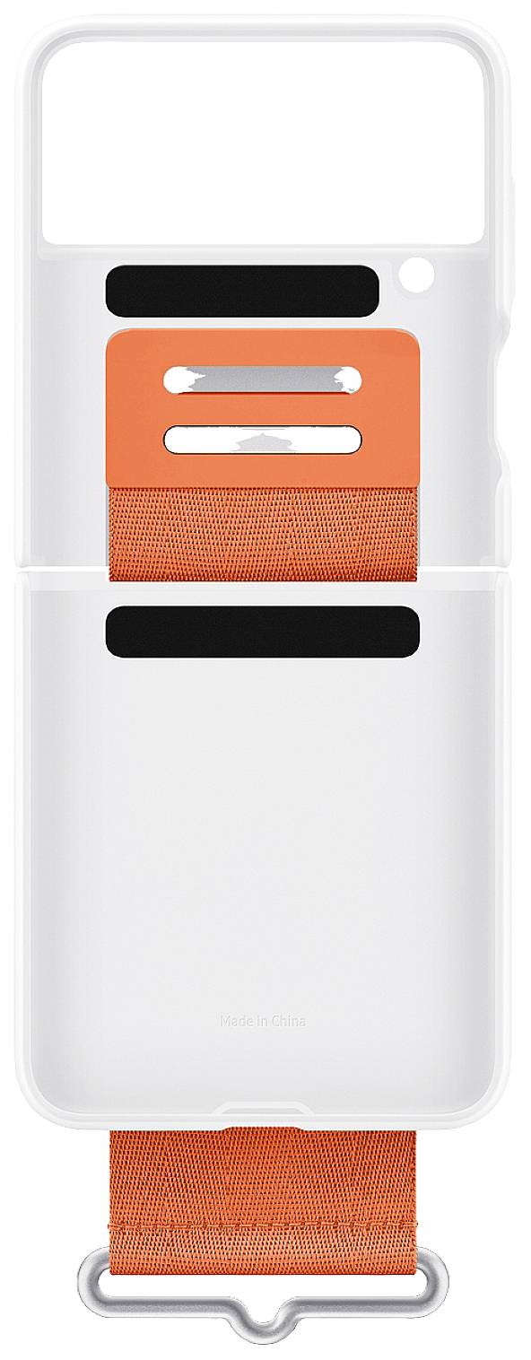 Samsung Silicone Cover Samsung Galaxy Z Flip4 Weiß EF-GF721TWEGWW