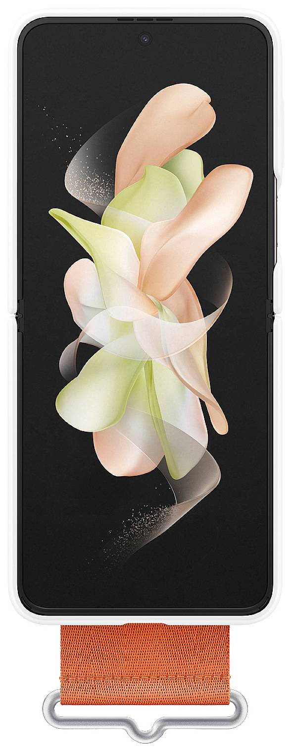 Samsung Silicone Cover Samsung Galaxy Z Flip4 Weiß EF-GF721TWEGWW