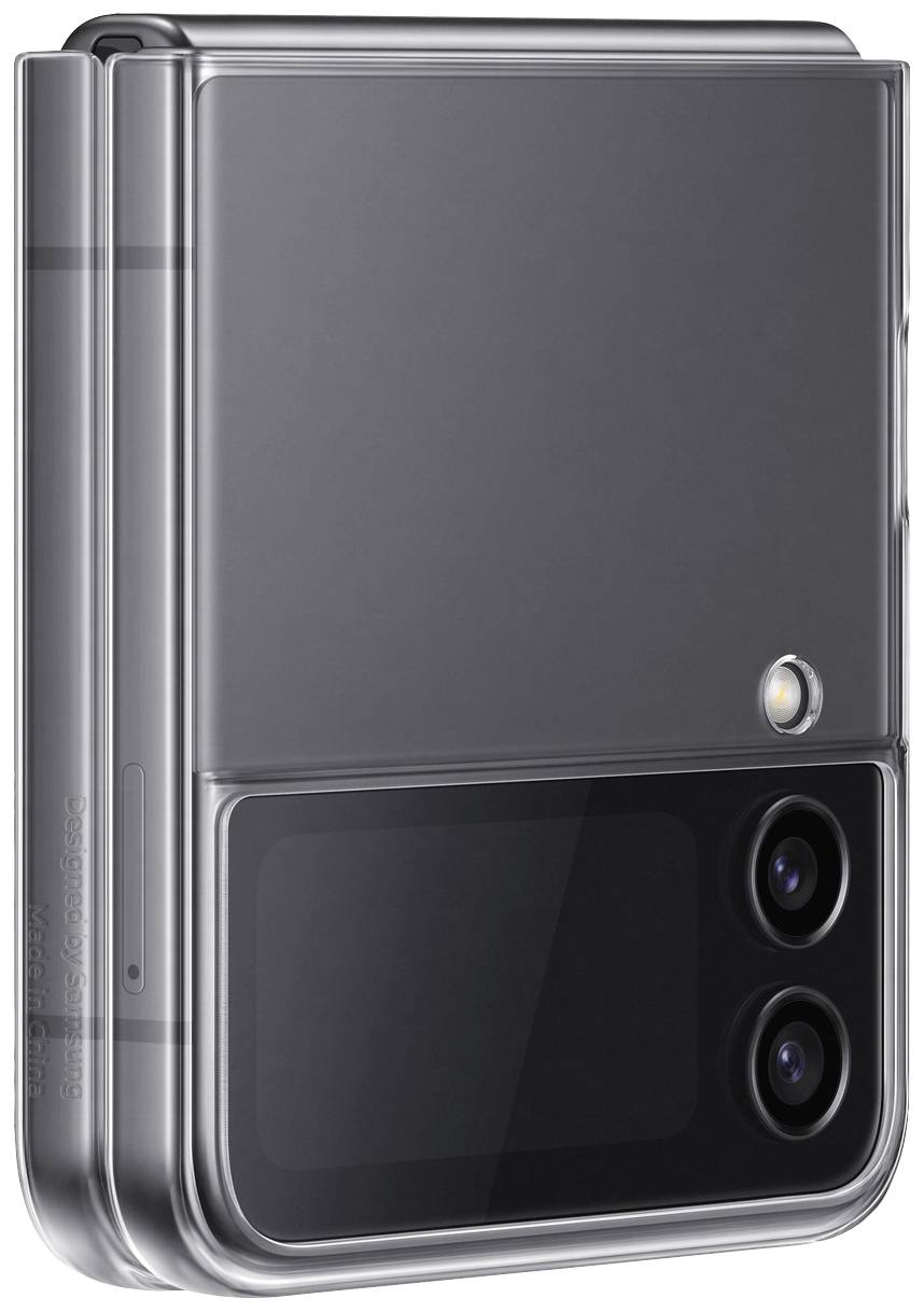 Samsung EF-QF721 - Hintere Abdeckung für Mobiltelefondurchsichtig - für Galaxy Z