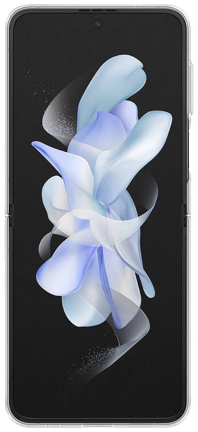Samsung EF-QF721 - Hintere Abdeckung für Mobiltelefondurchsichtig - für Galaxy Z