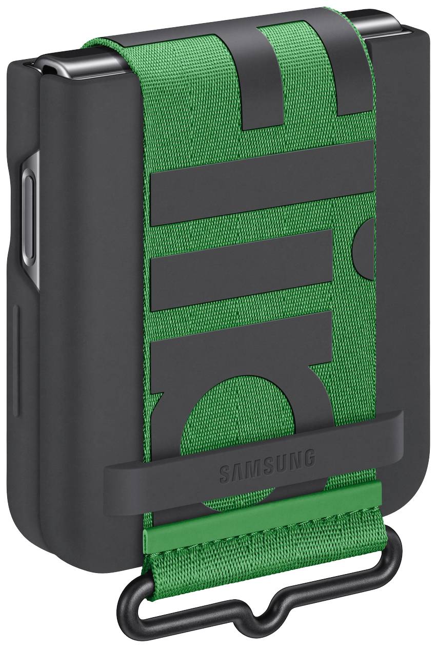 Samsung Silicone Cover Samsung Galaxy Z Flip4 Schwarz EF-GF721TBEGWW