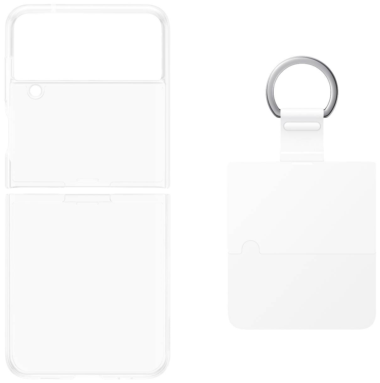 Samsung Clear Cover Samsung Galaxy Z Flip4 Transparent