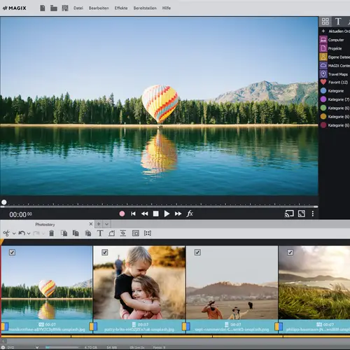Magix Photostory deluxe (2023) Jahreslizenz, 1 Lizenz Windows Videobearbeitung, Bildbearbeitung Magix Photostory deluxe (2023) Jahreslizenz, 1 Lizenz Windows Videobearbeitung, Bildbearbeitung