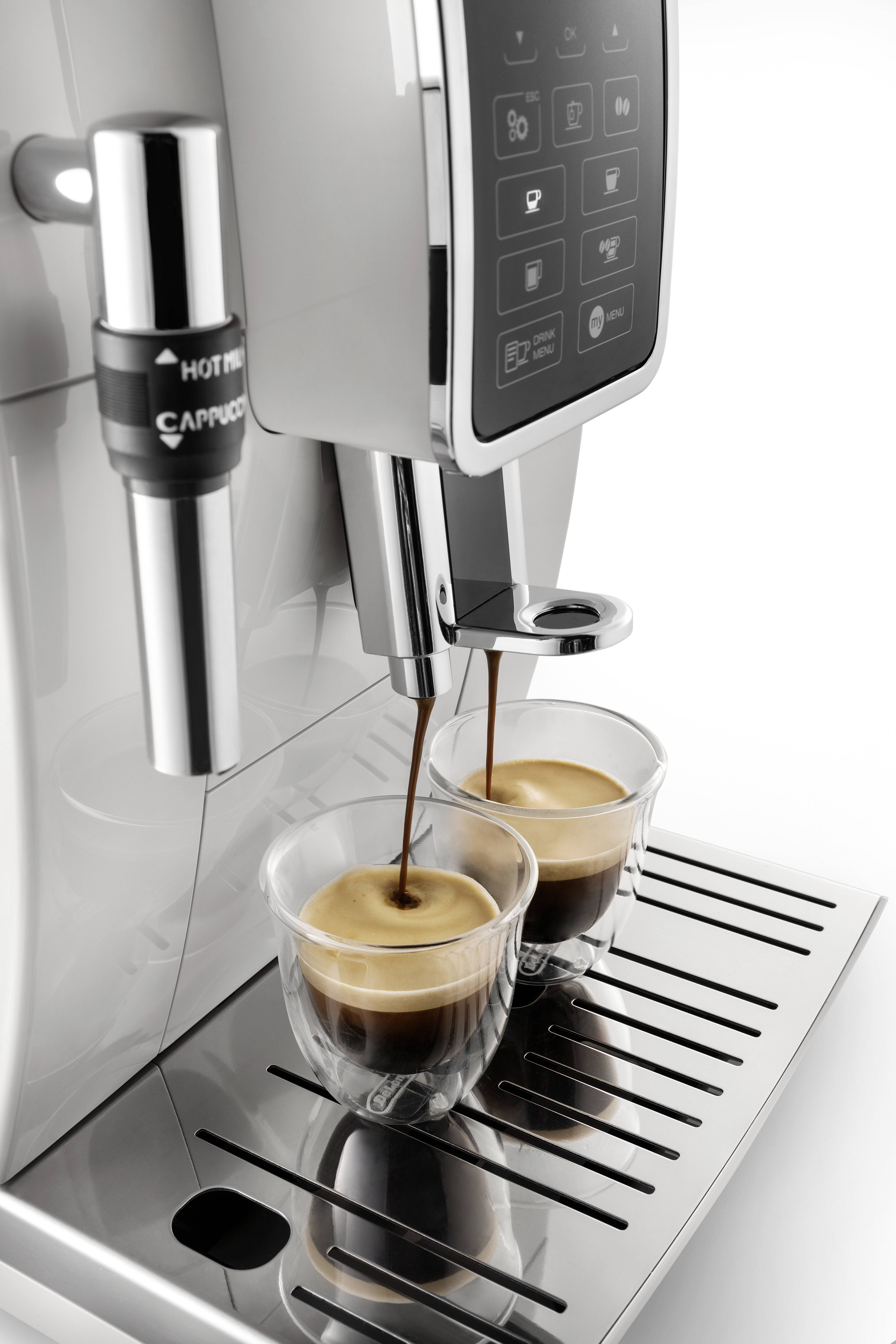 DE LONGHI - De'Longhi DINAMICA ECAM350.35.W - Automatische Kaffeemaschine mit Cappuccinatore