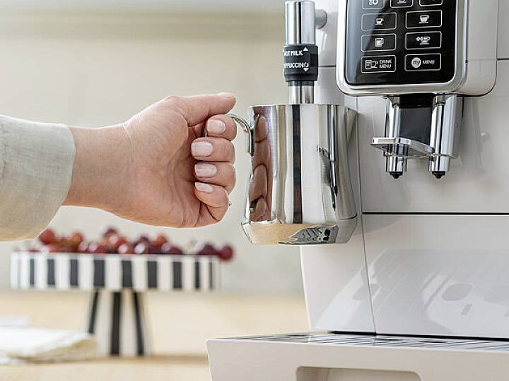 DE LONGHI - De'Longhi DINAMICA ECAM350.35.W - Automatische Kaffeemaschine mit Cappuccinatore