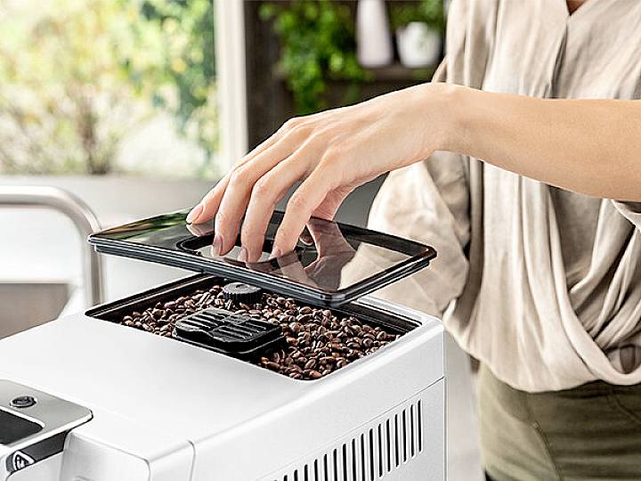DE LONGHI - De'Longhi DINAMICA ECAM350.35.W - Automatische Kaffeemaschine mit Cappuccinatore