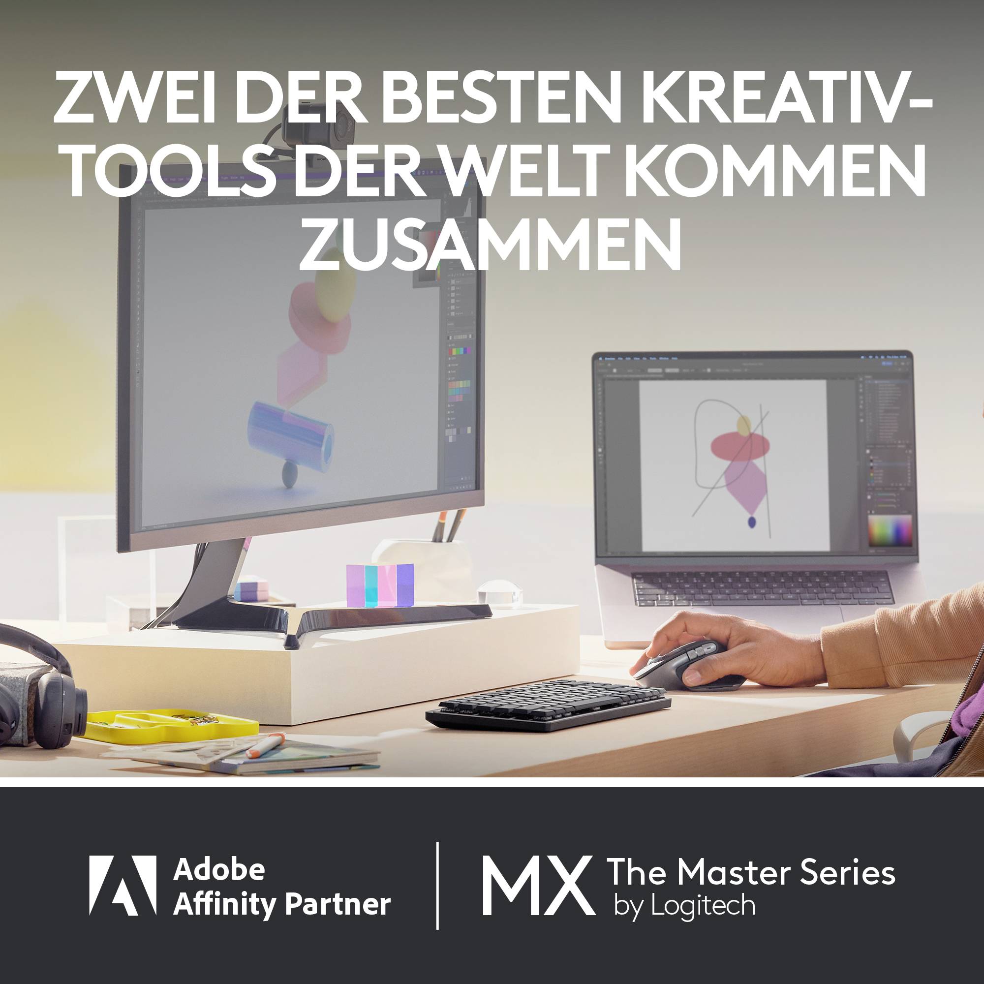 Logitech MX Mechanical Mini for Mac Minimalist Kabellos Tastatur Deutsch, QWERTZ, Mac Hellgrau Wiederaufladbar