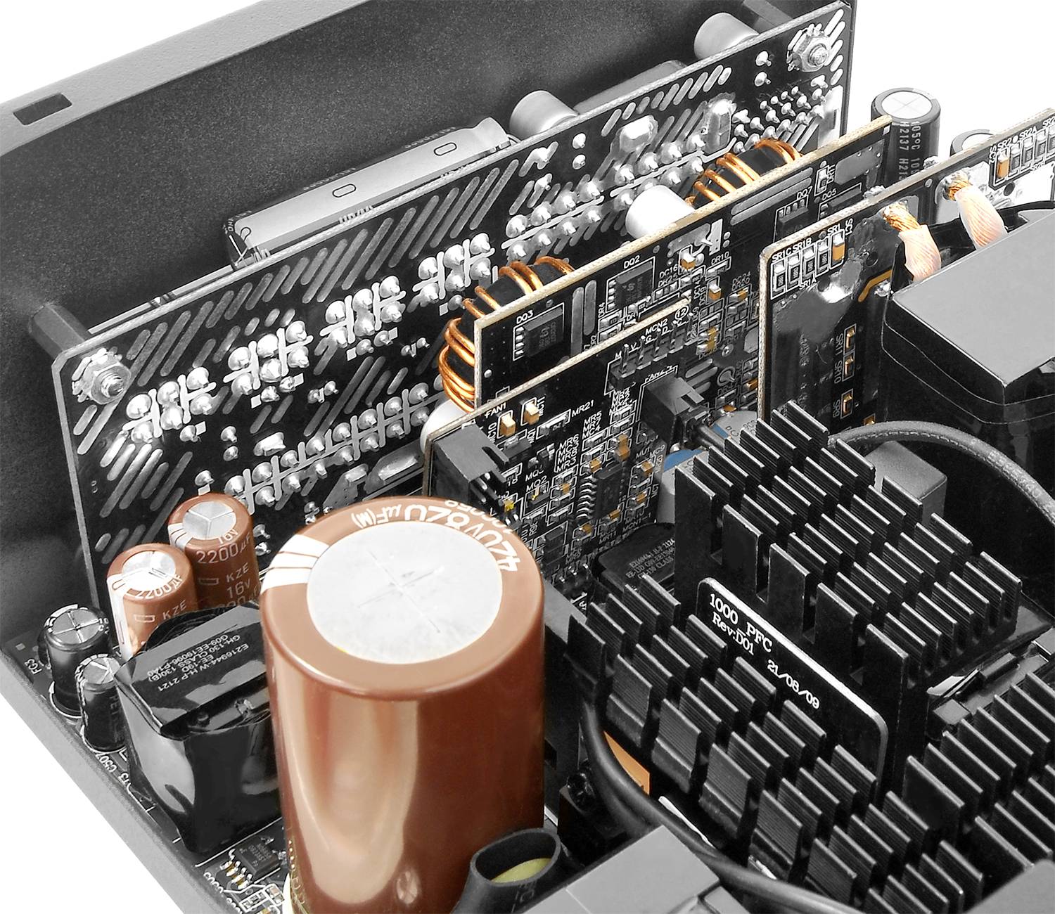 Netzgerät 1000 W 24-Pin Atx Schwarz