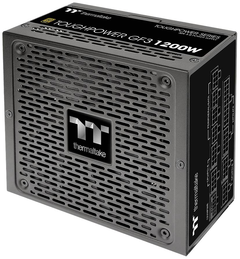 Thermaltake Toughpower GF3 1200W Gold PC Netzteil 1200 W ATX 80PLUS® Gold ATX 3.0, PCIe Gen 5.0, Geeignet für Dauerbetrieb