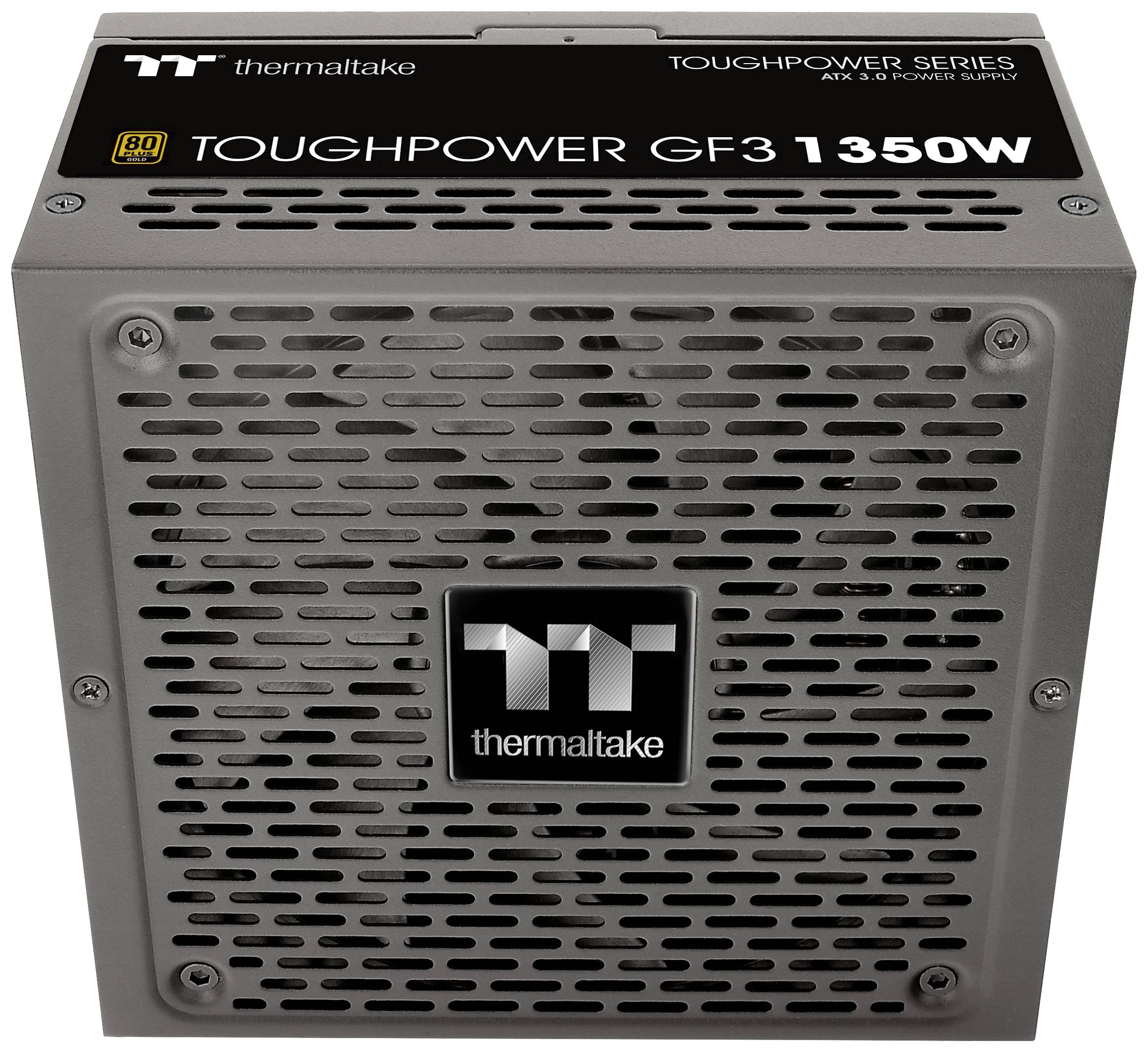 Thermaltake Toughpower GF3 1350W Gold PC Netzteil 1350 W ATX 80PLUS® Gold ATX 3.0, PCIe Gen 5.0, Geeignet für Dauerbetrieb