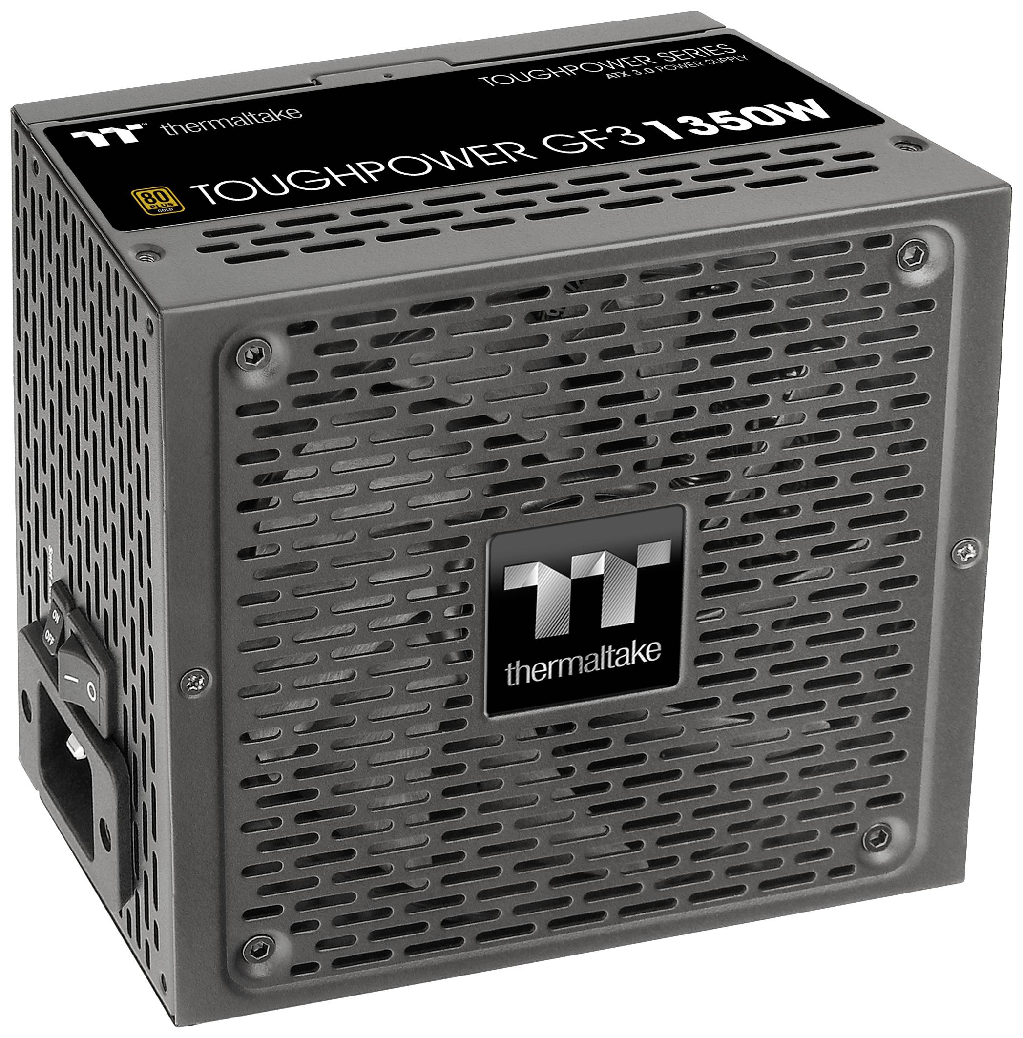 Thermaltake Toughpower GF3, 1350 W, 100 - 240 V, 50 - 60 Hz, Aktiv, 120 W, 1350 W