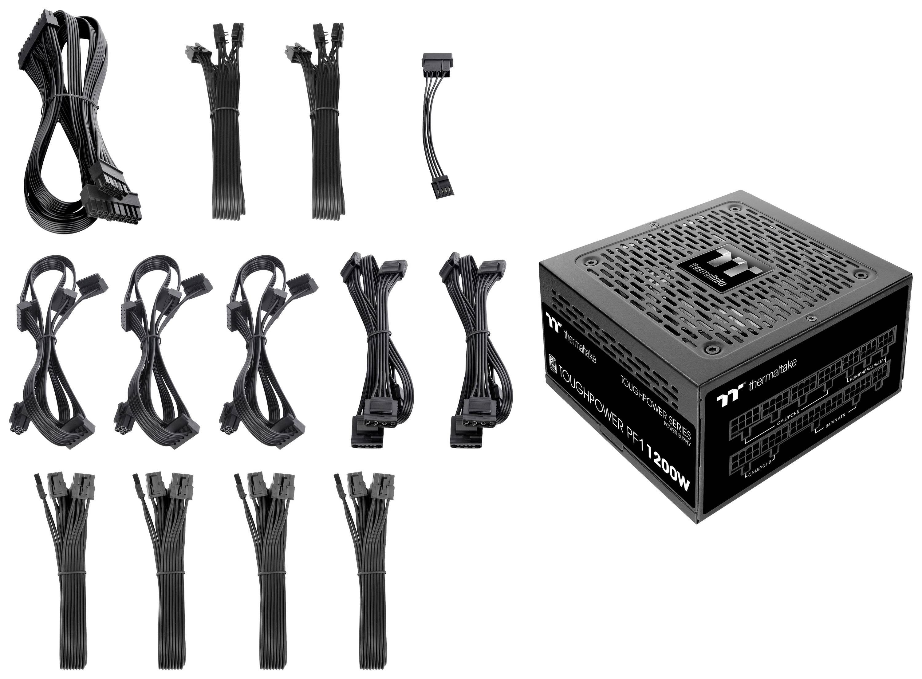 Thermaltake PS-TPD-1200FNFAPE-1 PC Netzteil 1200 W ATX 80PLUS® Platinum