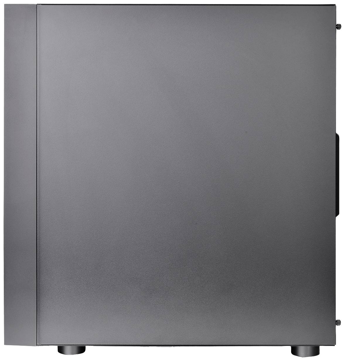 Thermaltake CA-1T9-00M1WN-01 Midi-Tower PC-Gehäuse Schwarz 3 Vorinstallierte LED Lüfter, LCS Kompatibel, Seitenfenster, Für DIY Wasserkühlung gee