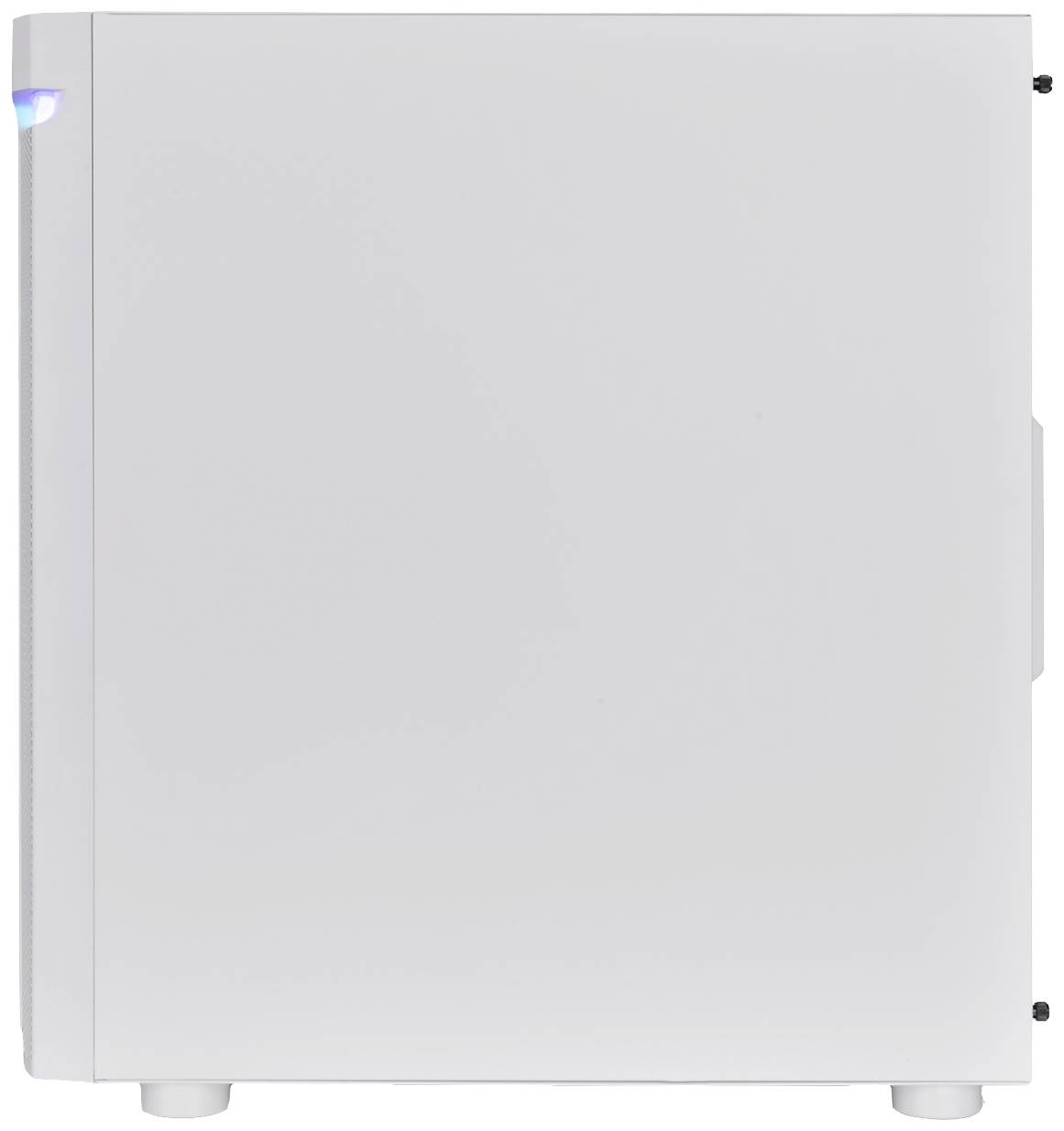 Thermaltake CA-1X4-00M6WN-00 Midi-Tower PC-Gehäuse Weiß LCS Kompatibel, Seitenfenster, Für AIO Wasserkühlung geeignet, Für DIY Wasserkühlung ge