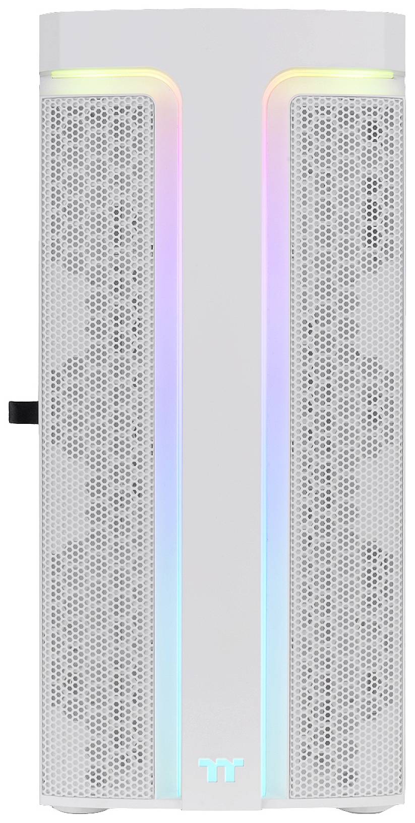 Thermaltake CA-1X4-00M6WN-00 Midi-Tower PC-Gehäuse Weiß LCS Kompatibel, Seitenfenster, Für AIO Wasserkühlung geeignet, Für DIY Wasserkühlung ge