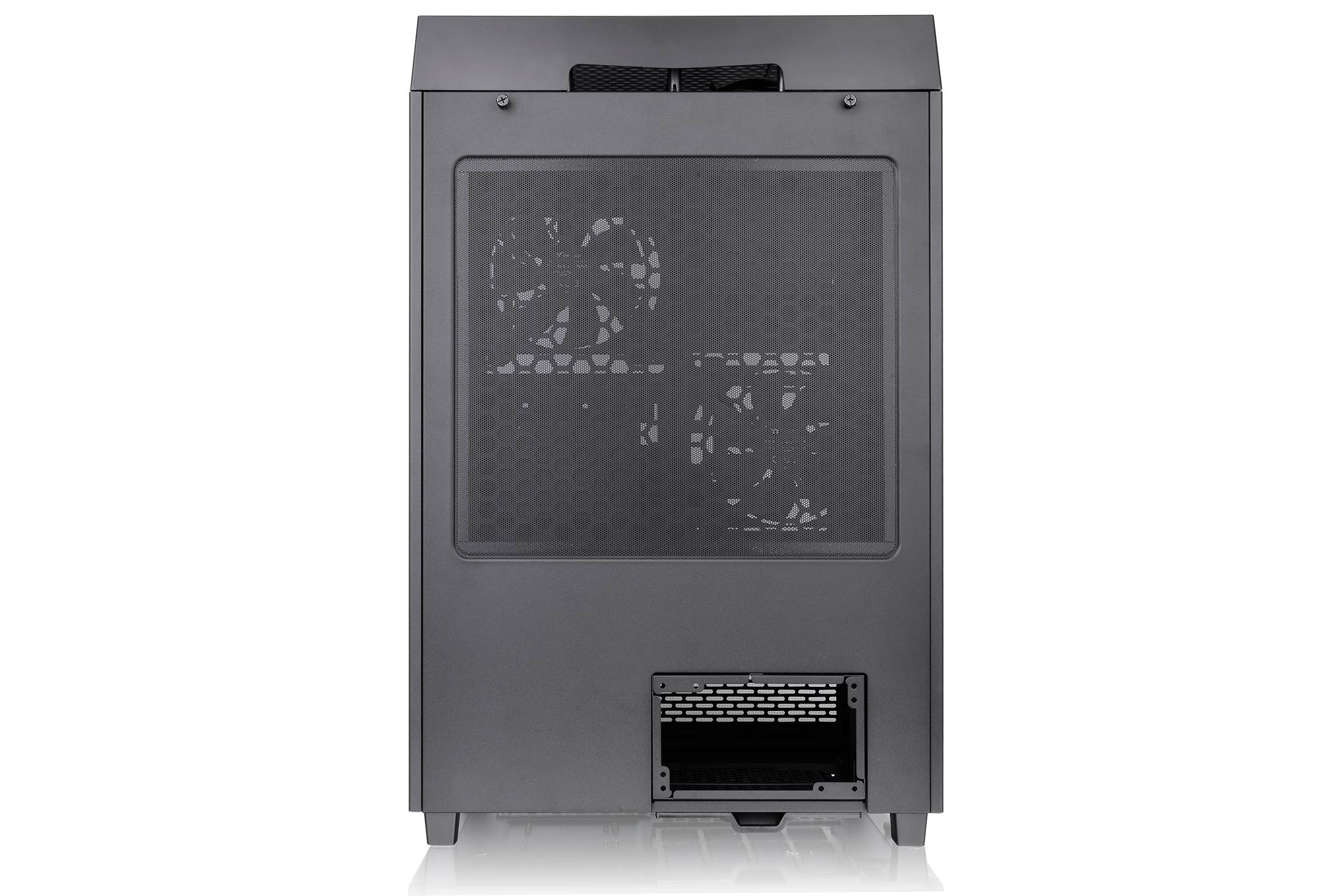 Thermaltake CA-1X1-00M1WN-00 Full Tower PC-Gehäuse Schwarz LCS Kompatibel, Seitenfenster, Für DIY Wasserkühlung geeignet, Für AIO