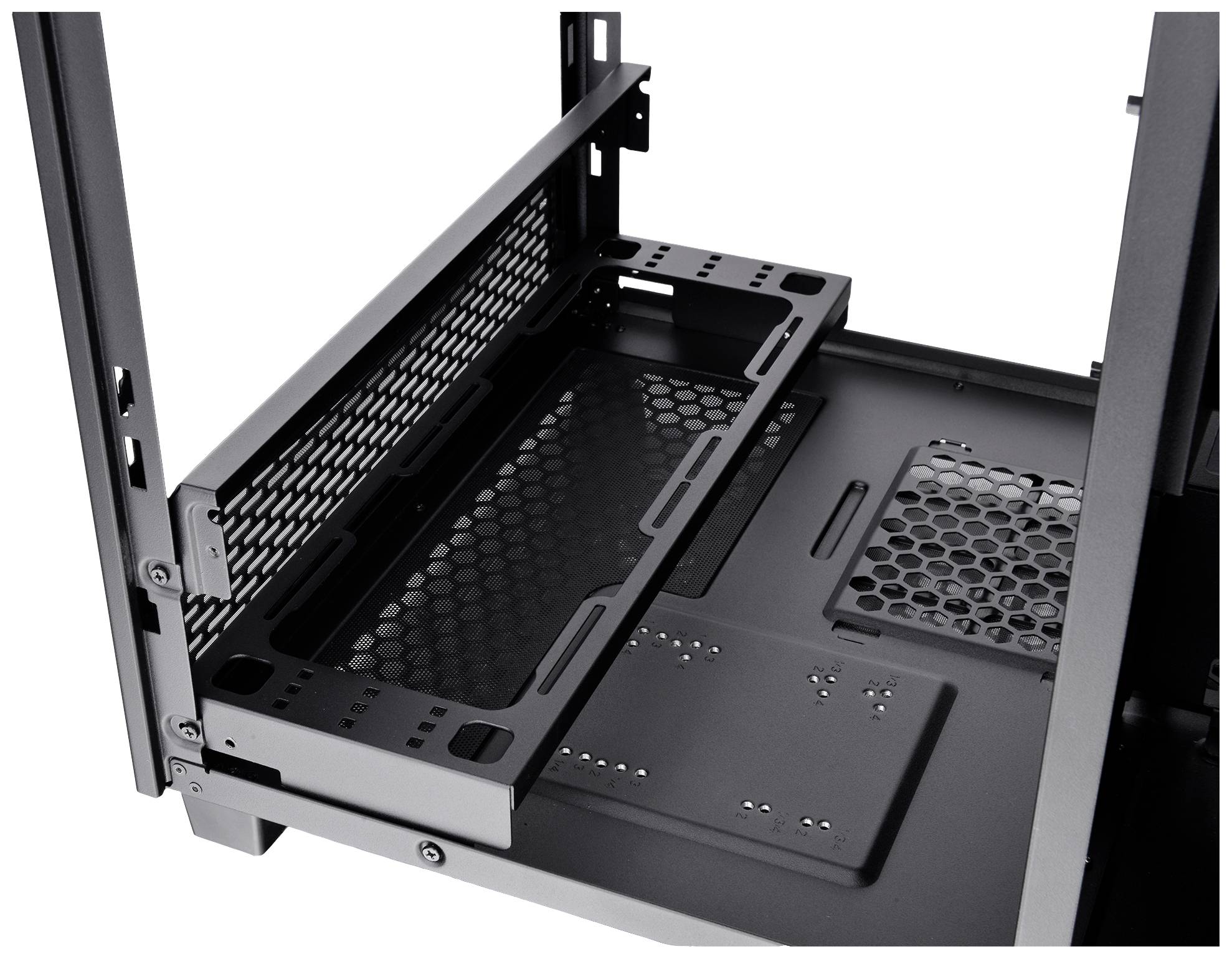 Thermaltake CA-1X1-00M1WN-00 Full Tower PC-Gehäuse Schwarz LCS Kompatibel, Seitenfenster, Für DIY Wasserkühlung geeignet, Für AIO