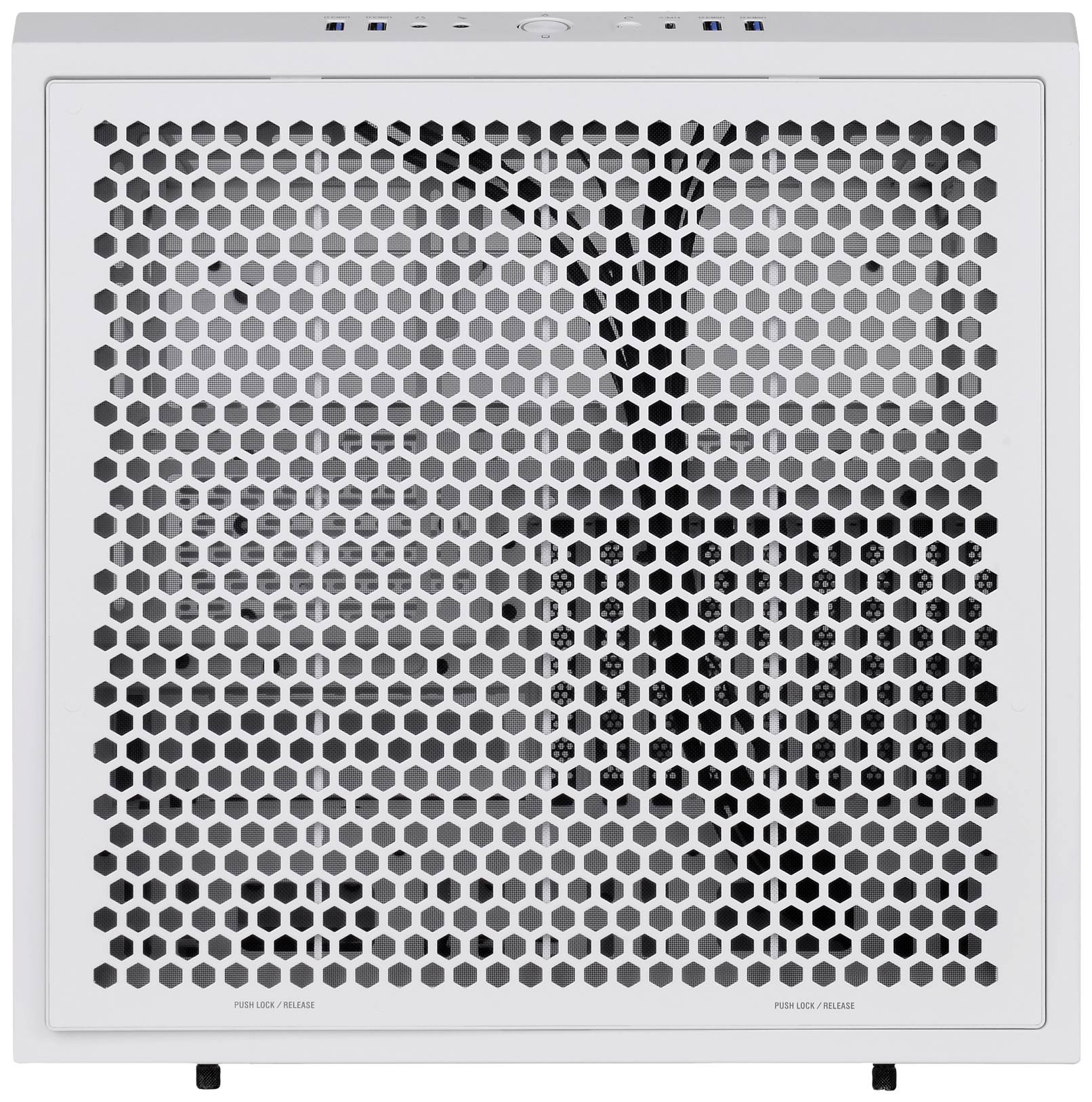 Thermaltake CA-1X1-00M6WN-00 Full Tower PC-Gehäuse Weiß LCS Kompatibel, Seitenfenster, Für DIY Wasserkühlung geeignet, Für AIO Wasserkühlung ge