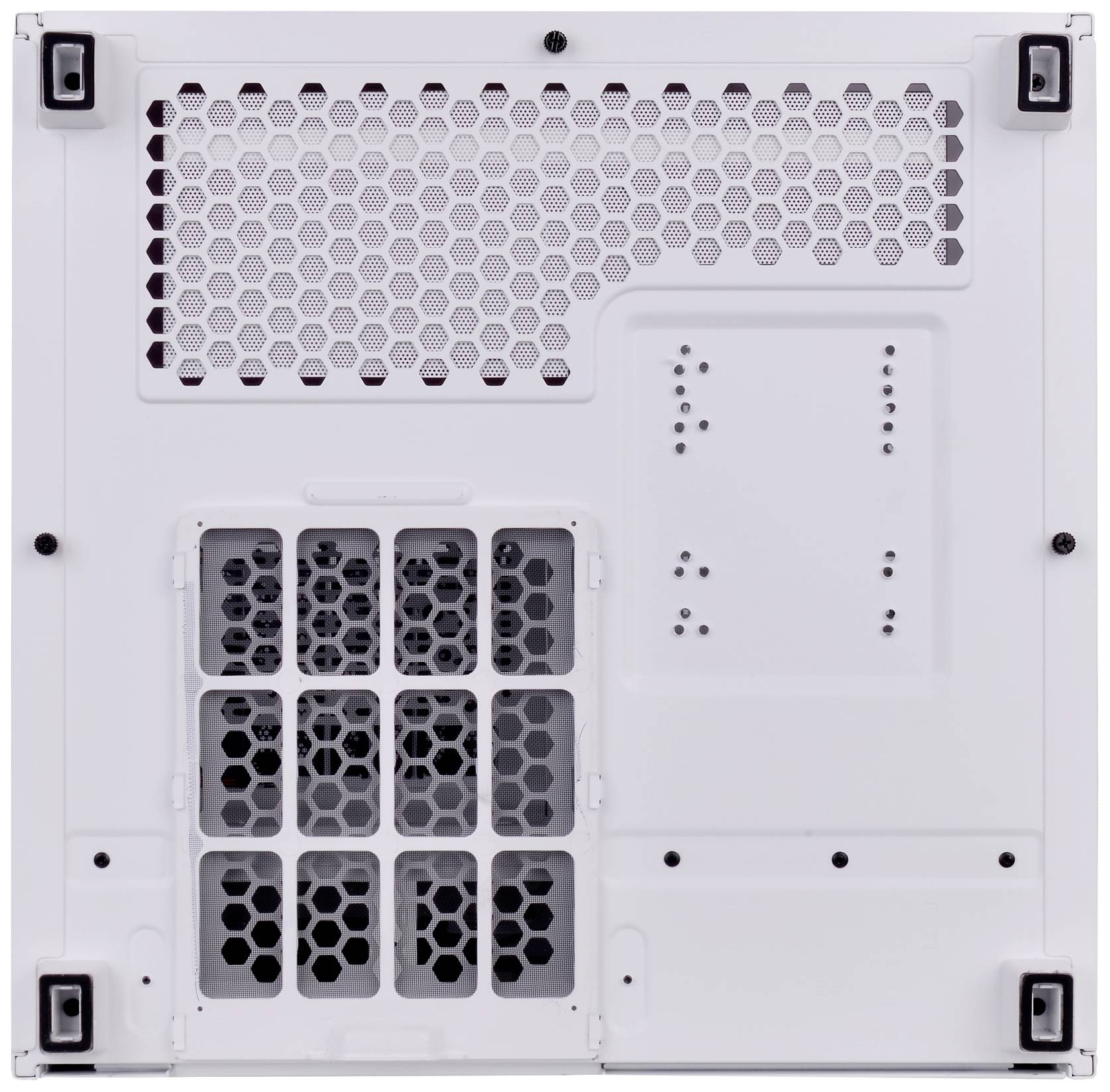 Thermaltake CA-1X1-00M6WN-00 Full Tower PC-Gehäuse Weiß LCS Kompatibel, Seitenfenster, Für DIY Wasserkühlung geeignet, Für AIO Wasserkühlung ge