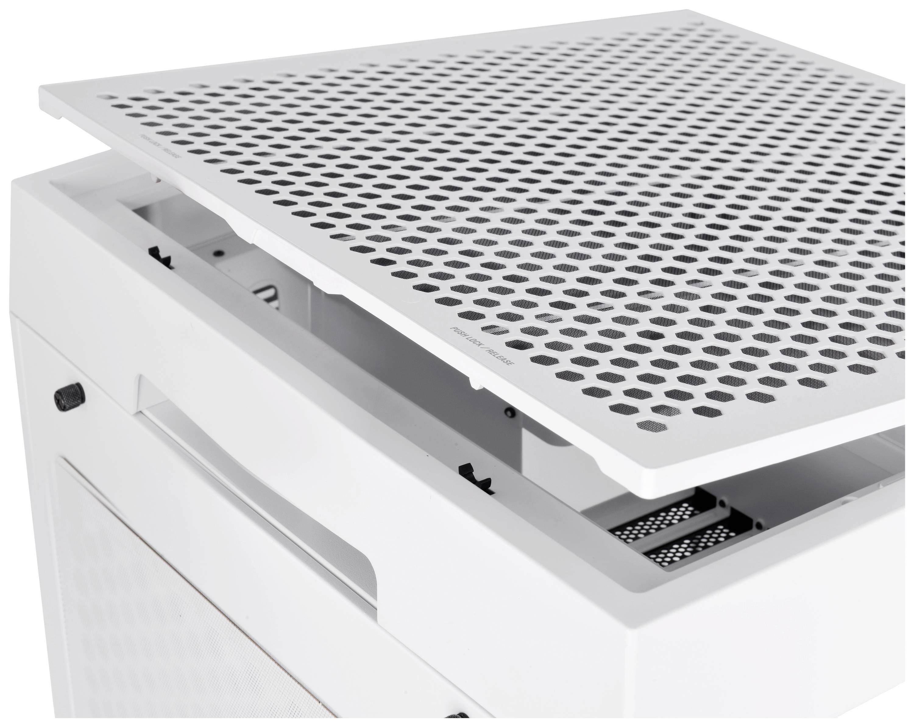 Thermaltake CA-1X1-00M6WN-00 Full Tower PC-Gehäuse Weiß LCS Kompatibel, Seitenfenster, Für DIY Wasserkühlung geeignet, Für AIO Wasserkühlung ge