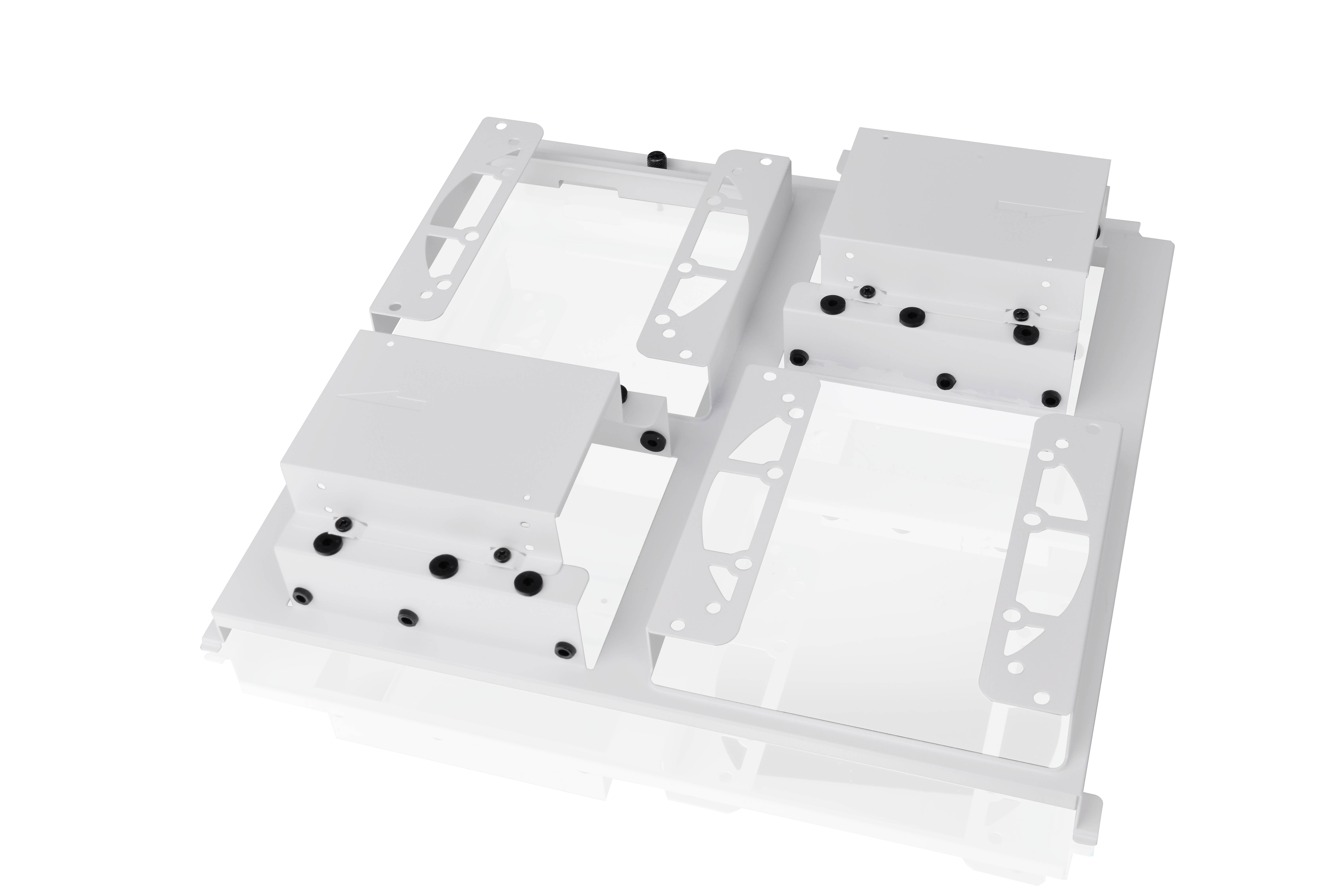 Thermaltake CA-1X1-00M6WN-00 Full Tower PC-Gehäuse Weiß LCS Kompatibel, Seitenfenster, Für DIY Wasserkühlung geeignet, Für AIO Wasserkühlung ge