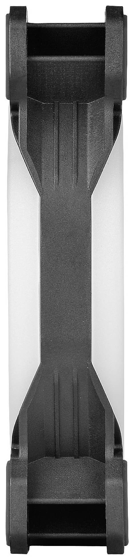 Thermaltake CL-F137-PL12SW-A PC-Gehäuse-Lüfter Schwarz (B x H x T) 184 x 129 x 162mm inkl. LED-Beleuchtung, inkl