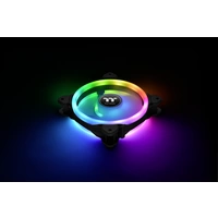 Thermaltake CL-F137-PL12SW-A PC-Gehäuse-Lüfter Schwarz (B x H x T) 184 x 129 x 162mm inkl. LED-Beleuchtung, inkl Thermaltake CL-F137-PL12SW-A PC-Gehäuse-Lüfter Schwarz (B x H x T) 184 x 129 x 162mm inkl. LED-Beleuchtung, inkl