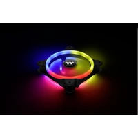 Thermaltake CL-F137-PL12SW-A PC-Gehäuse-Lüfter Schwarz (B x H x T) 184 x 129 x 162mm inkl. LED-Beleuchtung, inkl Thermaltake CL-F137-PL12SW-A PC-Gehäuse-Lüfter Schwarz (B x H x T) 184 x 129 x 162mm inkl. LED-Beleuchtung, inkl