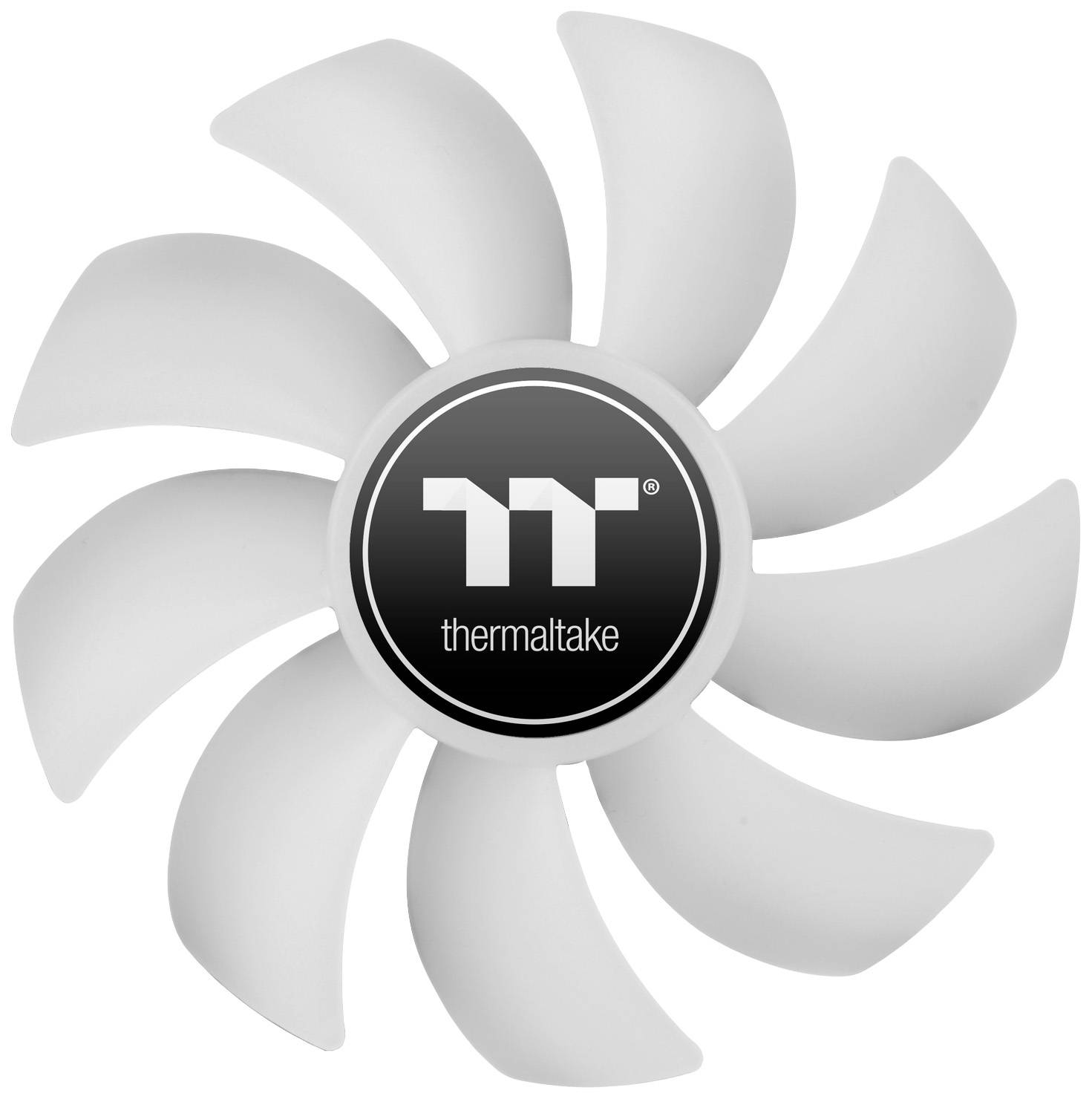 Thermaltake CL-F138-PL14SW-A PC-Gehäuse-Lüfter Schwarz (B x H x T) 184 x 149 x 182mm inkl. LED-Beleuchtung, inkl