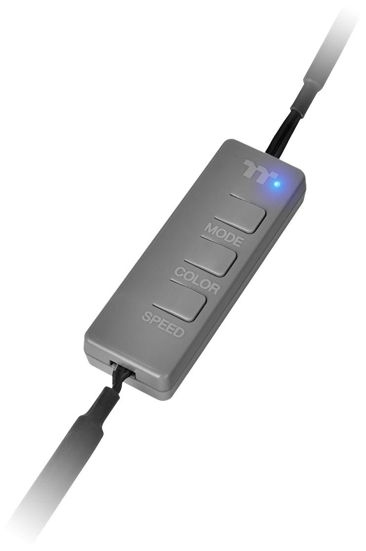 Thermaltake CL-F098-PL14SW-A PC-Gehäuse-Lüfter Weiß (B x H x T) 190 x 56 x 143mm inkl. LED-Beleuchtung, inkl