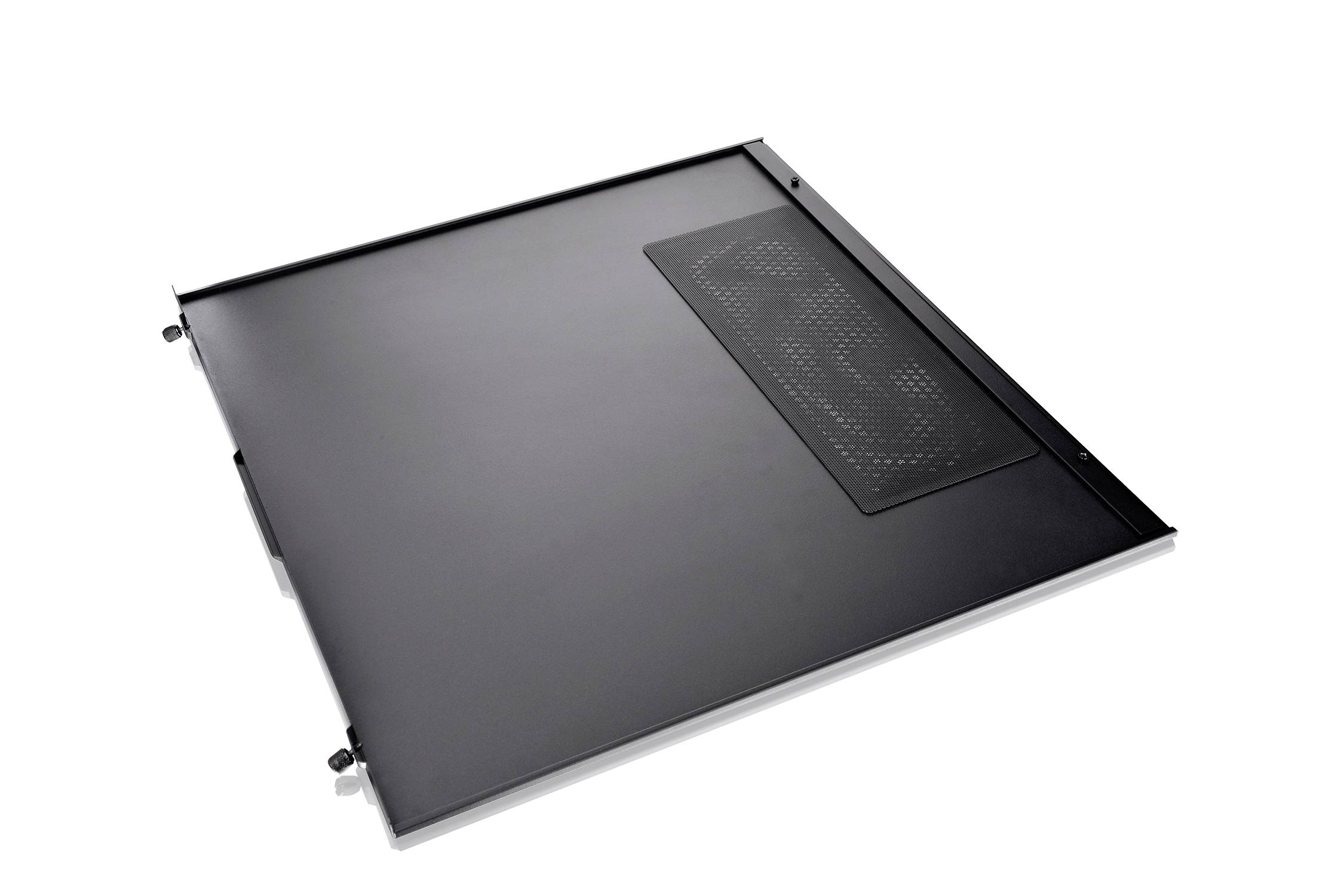 Thermaltake CA-1S4-00M1WN-00 Midi-Tower PC-Gehäuse Schwarz 3 Vorinstallierte LED Lüfter, LCS Kompatibel, Seitenfenster, Für DIY