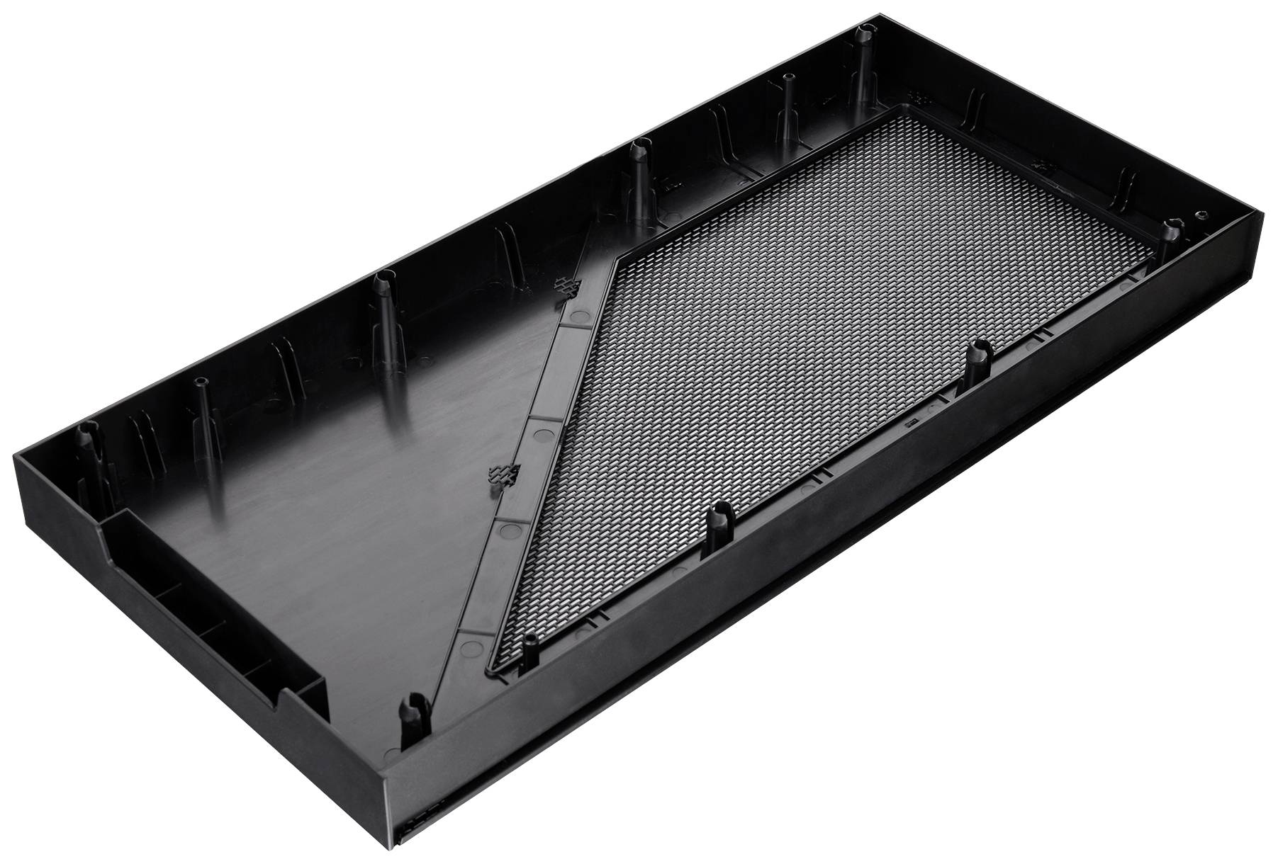 Thermaltake CA-1S4-00M1WN-00 Midi-Tower PC-Gehäuse Schwarz 3 Vorinstallierte LED Lüfter, LCS Kompatibel, Seitenfenster, Für DIY