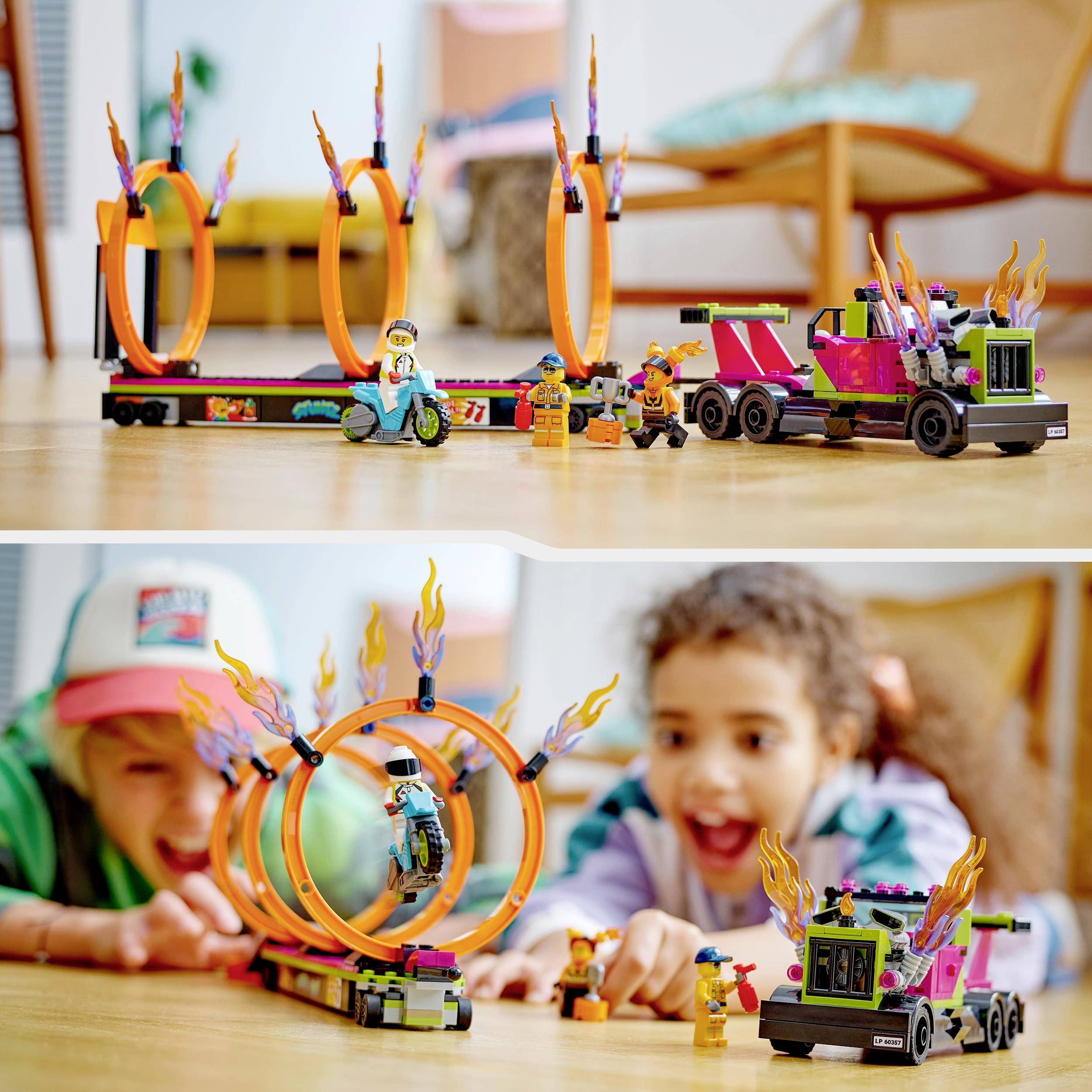 60357 LEGO® CITY Stunttruck mit Feuerreifen-Challenge